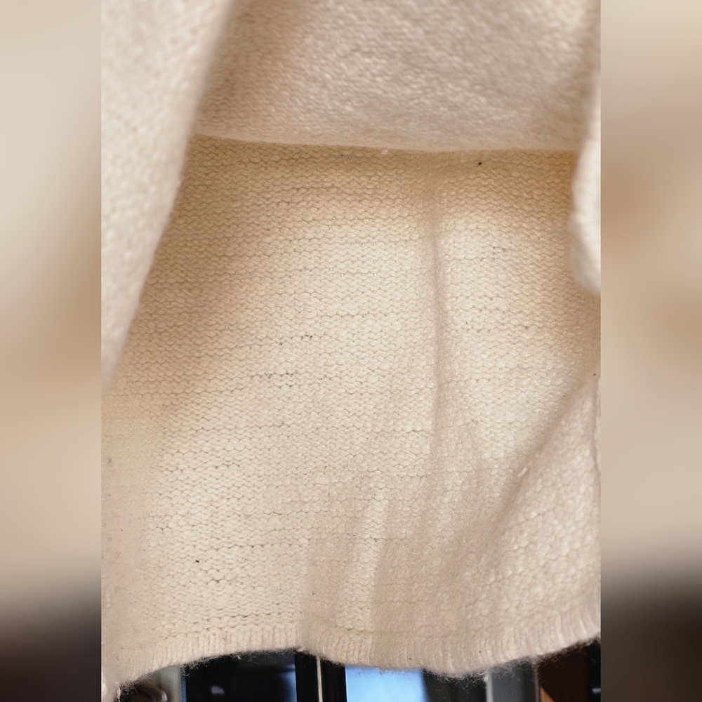 The Elder Statesman Men's Baja Cashmere Hoodie Ecru - Picture 5 of 9